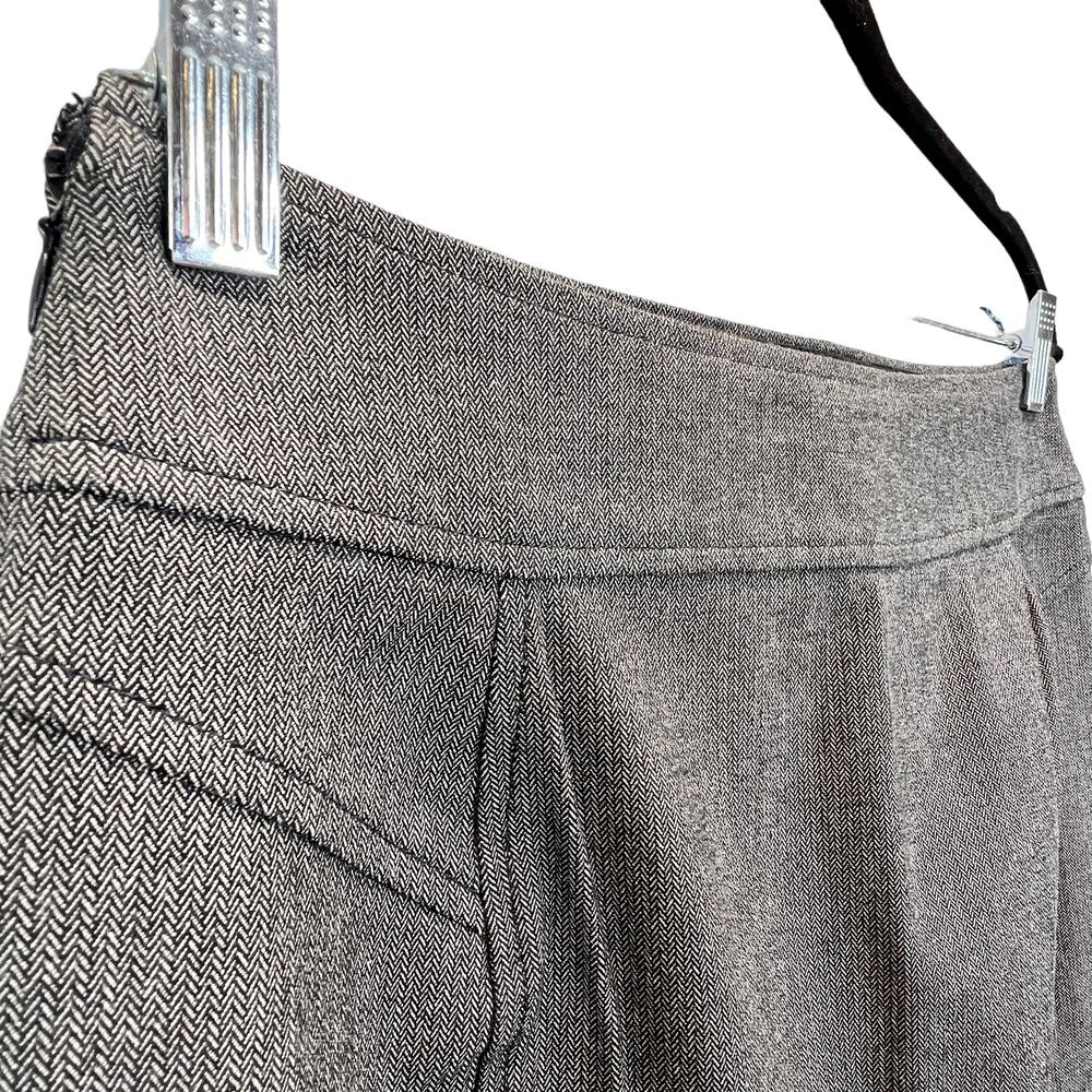 Banana Republic Pencil Skirt Gray Black Size 6 Straight Stretch Knee Length - Picture 5 of 10